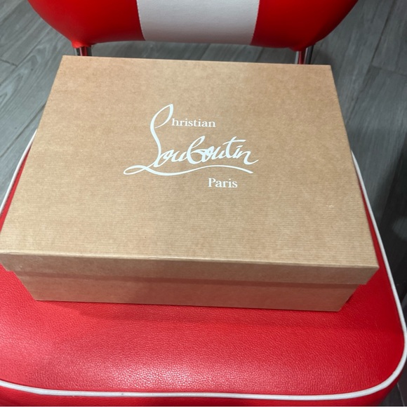 Christian Louboutin 12x10x4”s Box Tissue And Dust Bag - Picture 2 of 3